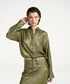 Femmes du Sud Marthe blouse drawstring army